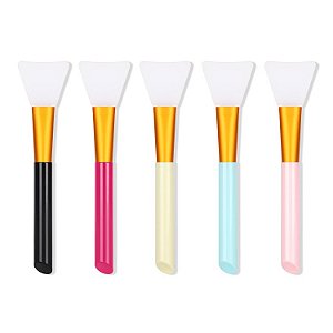 Pincel de Silicone - Espátula para Aplicar Argila: Aplicação Fácil e Uniforme para suas Máscaras Faciais
