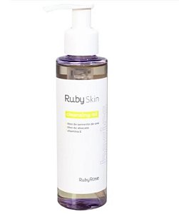 Limpeza Profunda e Hidratação Intensa: Cleansing Oil Basics Ruby Rose 125ml