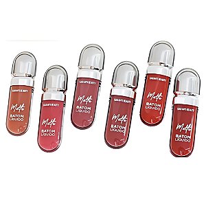 Maquiagem Sarah's Beauty: Batom Líquido Matte de Alta Pigmentação e Longa Duração