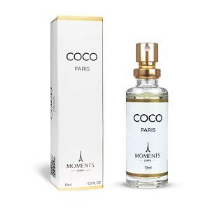 Perfume Coco Paris 15ml - Moments Paris, Inspirado no Coco Mademoiselle da Chanel