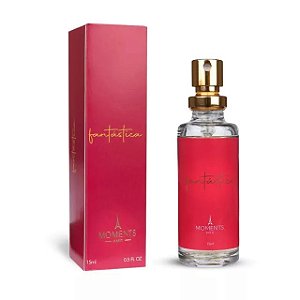 Perfume Fantástica 15ml - Moments Paris, Inspirado no Fantasy de Britney Spears
