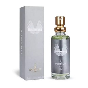 Perfume Comander 15ml - Moments Paris, Inspirado no Invictus da Paco Rabanne