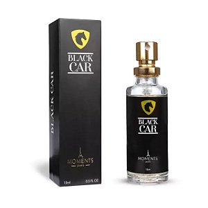 Perfume Black Car 15ml - Moments Paris, Inspirado na Ferrari da Scuderia Black