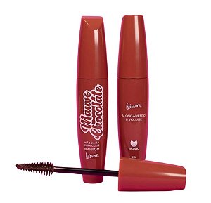 Máscara para Cílios Marrom Mauve Chocolate Luisance – Volume e Definição Natural