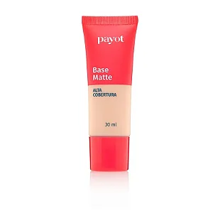 Base Matte Alta Cobertura Payot – Acabamento Matte, Longa Duração e Fórmula Oil-Free