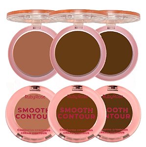 Contorno Cremoso Smooth Contour Ruby Rose 6g - Definição e Naturalidade