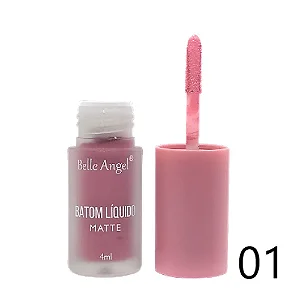 Batom Matte Belle Angel - Longa Duração e Cores Vibrantes