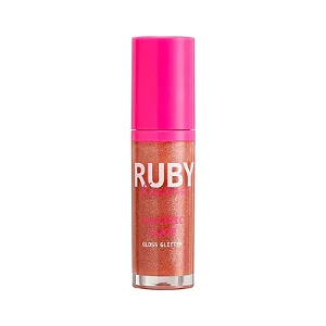 Gloss Glitter Electric Glaze – Brilho 3D e Hidratação Ruby Kisses