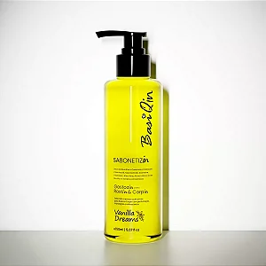 Sabonete Líquido Cremoso BasiQin Rosto e Corpo 150ml – Hidratação, Perfumação e Refrescância