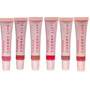 Lip Balm Cherry Lips Ruby Rose – Hidratação Intensa e Brilho Natural