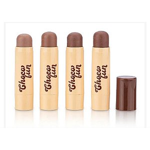 Contorno Stick Choco Fun Fenzza – Fácil Aplicação, Hidratação e Cheirinho de Chocolate