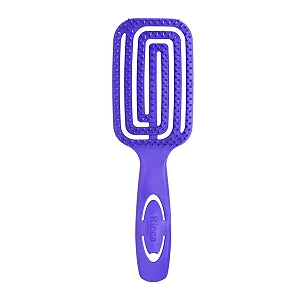 Escova Roxo Wet & Dry Ricca – Desembaraço Suave e Eficiente para Todos os Tipos de Cabelo, Secos ou Molhados