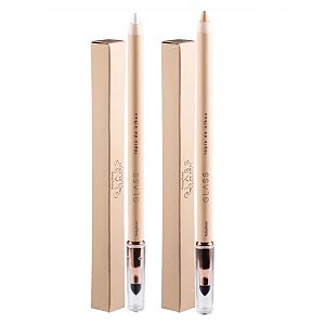 Lápis de Olho Branco e Nude GLASS By Ruby Rose - Realce Instantâneo para um Olhar Marcante