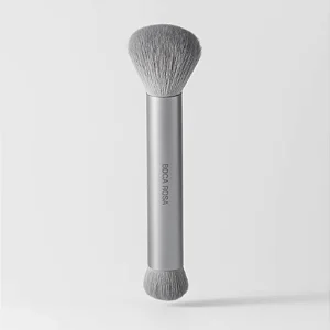 Pincel Duo Pro 2 - Multifuncional de Ponta Dupla - Acabamento Profissional para Produtos Líquidos, Cremosos e em Pó