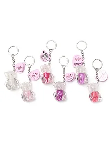 Gloss Teddy Chaveiro Ursinho Vivai - Brilho Hidratante com Design Fofinho e Cheirinho Delicioso