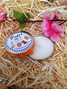 Lembrancinha Vela Aromática na Latinha 20 gramas