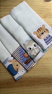 Fralda de Ombro Personalizada - Linha Luxo