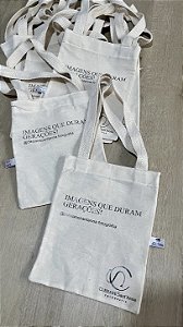 Ecobag em Algodão Cru Corporativa P (10 unidades)
