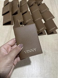 Porta Cartões Material sintético Personalizado (10unid.)