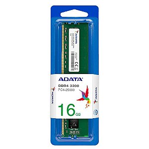 MEMORIA ADATA 16GB DDR4 3200MHZ 12V DESKTOP AD4U320016G22SGN