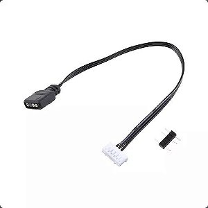 Adaptador 6 Pinos Controladoras Fan Led Argb 3 Pinos De 5v