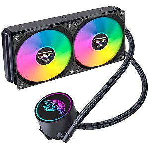 WATER COOLER WAC6 KMEX, 240MM PRETO INTELAMD LED MULTICOLOR