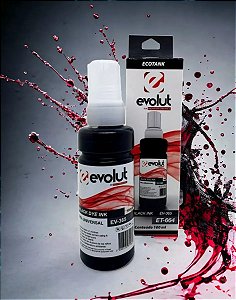 Refil Tinta Evolut Black 100ml 664