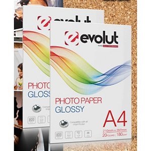 Papel Foto High Glossy 180gr A4 20 Folhas