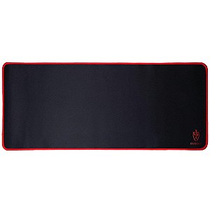 MOUSEPAD GAMER EG402BK GRANDE RETANGULAR 70x30 x 3MM PRETO EVOLUT