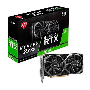 PLACA DE VIDEO MSI GEFORCE RTX 3050 VENTUS 2X OC 6GB