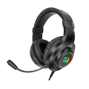 HEADSET GAMER REDRAGON HYLAS USB RGB PRETO