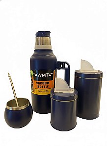 kit garrafa termal premium