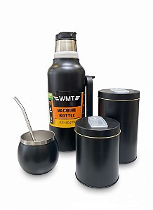 kit garrafa termal premium