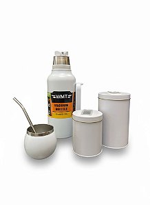 kit garrafa termal premium