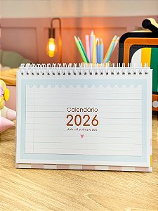 CALENDÁRIO 2026 - HORIZONTAL