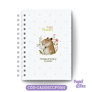 CADERNO CAPIVARA
