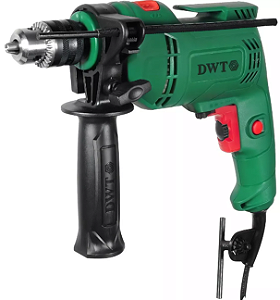 Furadeira Reversivel C/ Impacto Dwt 500w 3/8 Fid 595n 220v Cor Verde Frequência 60