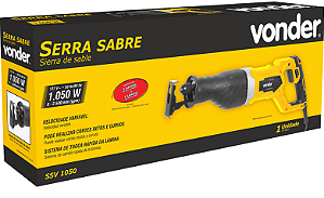 Serra sabre SSV-1050 150mm 1050W - VONDER