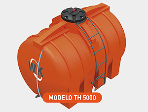 Tanque Horizontal Reservatorio WK 5000L
