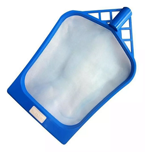 Peneira Plástica Cata Folhas Limpeza Para Piscina Netuno