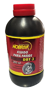 Fluido de Freio Nobrak 200ml Dot3