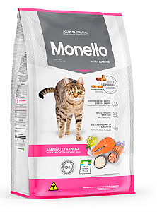 Monello Gatos Adultos Salmao e Frango 15kg