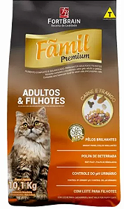 Famil Premium Gato Adulto e Filhote