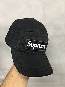 Boné Supreme Camp Black