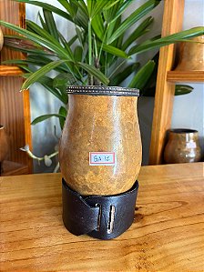 Cuia Bago de Touro com Virola de Alpaca - BA 12