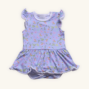 Vestido Body Bebê Primavera Cotton Premium
