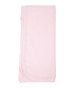 Manta Avulsa Rosa Suedine Premium 100% Algodão