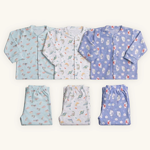 Conjunto Infantil Menino Calça e Blusa Soft Premium