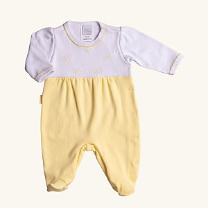 Macacão Bebê Solzinho Suedine Premium 100% Algodão