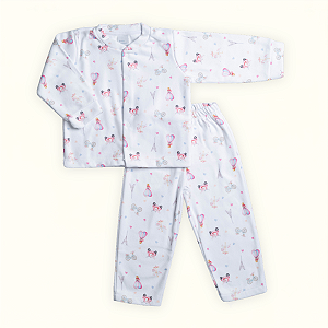 Conjunto 2 Peças Infantil Blusa Calça Soft Premium Paris Pijama